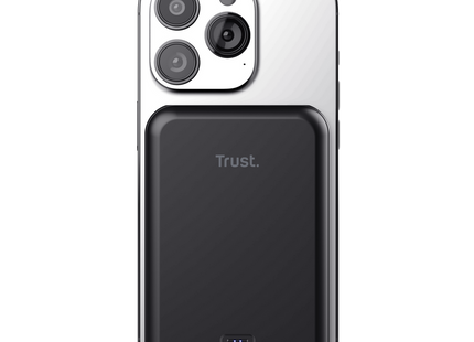 Power Bank Trust Magnética 5000 mAh Negro, 24877