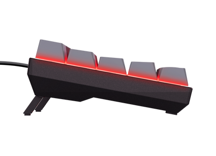Retroiluminación RGB personalizable del teclado mecánico Trust GXT 867 Acira