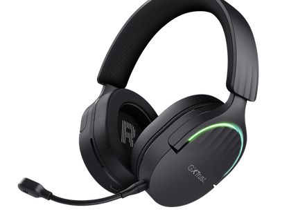 Trust GXT 491 Fayzo auriculares gaming inalámbricos negro vista frontal