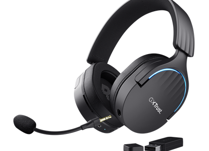 Trust Gaming GXT 491 Fayzo vista lateral izquierda con micrófono
