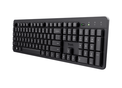 Trust teclado inalambrico en español silencioso - 25013