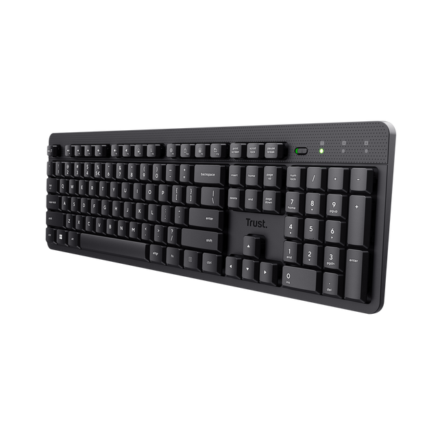 Trust teclado inalambrico en español silencioso - 25013