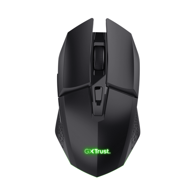 Mouse Trust GXT 110 Felox Gaming Inalámbrico Recargable Negro, 25037