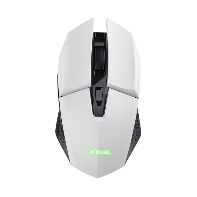 Mouse Trust Gaming Inalámbrico GXT 110 Felox Blanco, 25069