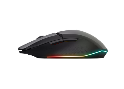 Empaque completo Trust Gaming GXT 112 Felox con mouse, mousepad y accesorios