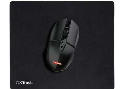 Mouse Trust GXT 112 Felox gaming inalámbrico con iluminación LED y mousepad incluido