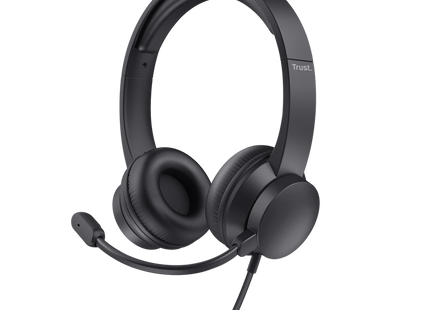 Trust headset supraaurales USB PC almohadillas y diadema ajustable - 25088
