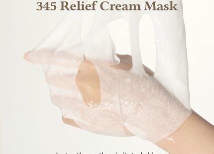 Dr. Althea 345 Relief Cream Mask x4 - mascarilla en hoja extendida