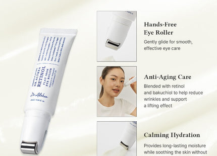 Dr. Althea Rodillo Contorno de Ojos Retinol Flat Iron - textura del producto