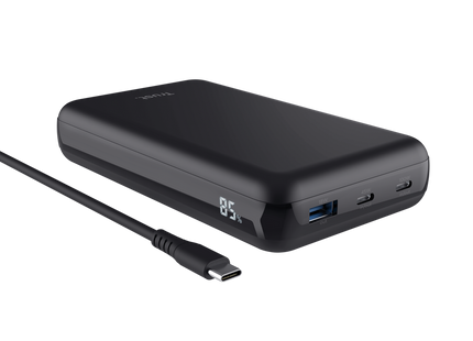 Power Bank Trust Laro 100W para Portátiles Carga Rápida USB-C, 25240