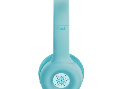 Auriculares Trust Nouna 25275 empaque completo con accesorios cable y pegatinas