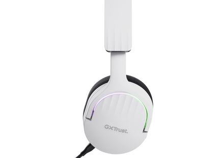 Packaging completo auriculares Trust GXT 491W gaming blancos