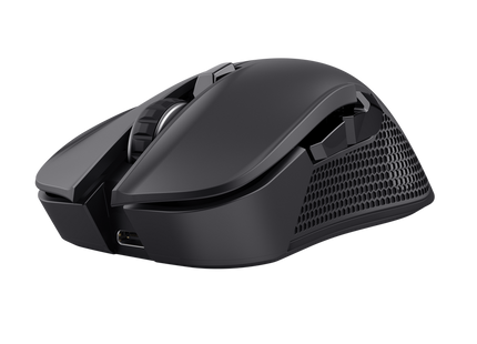 Mouse Trust GXT 931 Ybar vista superior mostrando botones programables
