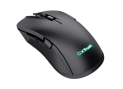 Mouse Trust GXT 931 Ybar con cable Play & Charge conectado cargando