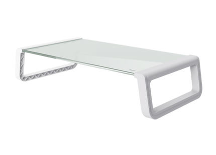Soporte Trust para Monitor de Cristal Templado Blanco, 25351