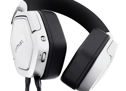 Vista superior Trust GXT492W mostrando diadema acolchada