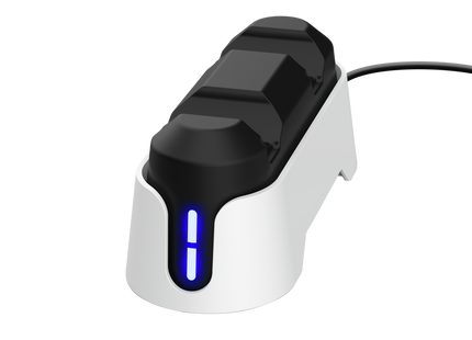 Base de Carga Doble Trust para Mandos de PS5 GXT 228 Blanco, 25597