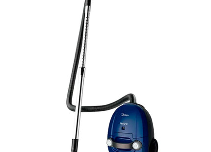 Aspiradora Midea Canister MC11SA2B‑CA | 1400 W | Bolsa 1.5 L | Negro
