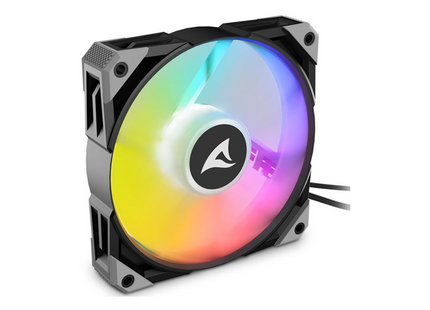 Abanico Gaming ARGB Sharkoon Rebel F50 | 120 mm | PWM | Iluminación Direccionable | Silencioso