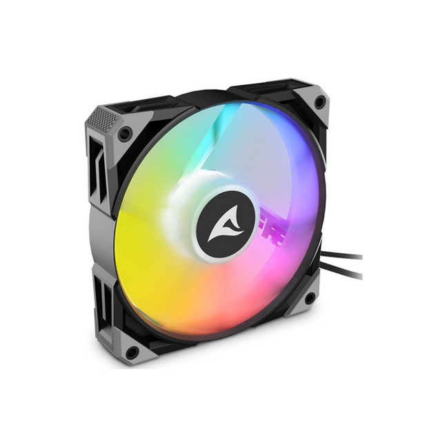 Abanico Gaming ARGB Sharkoon Rebel F50 | 120 mm | PWM | Iluminación Direccionable | Silencioso