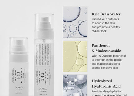Dr. Althea 345 Relief Cream Mist - aplicación en spray