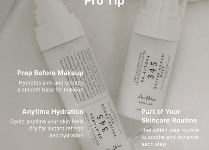 Dr. Althea 345 Relief Cream Mist - empaque completo