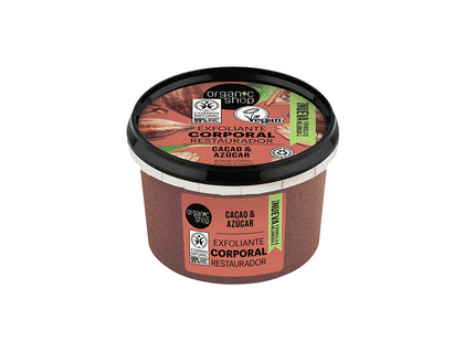 Organic Shop Exfoliante corporal restaurador cacao