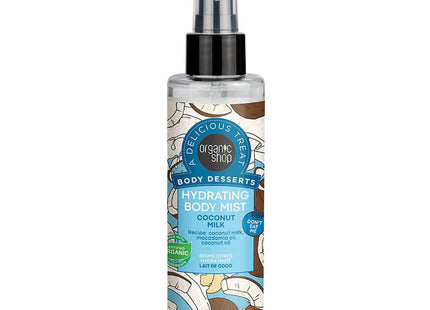 Organic Shop Bruma corporal hidratante leche de coco 200 ml