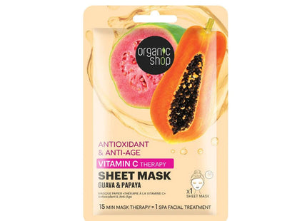 Organic Shop Mascarilla facial vitamina C guayaba 25 g