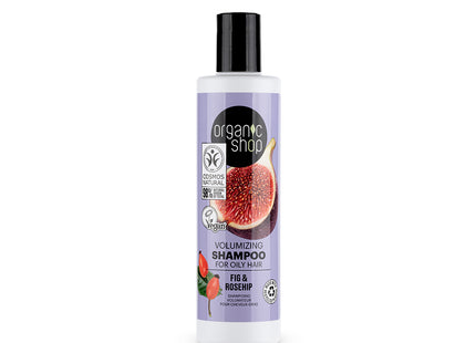 Organic Shop Shampoo graso higo y rosa mosqueta 280ml