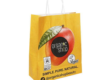 Organic Shop Bolsa de papel 27x22 cm