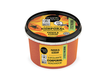 Organic Shop Exfoliante corporal renovador papaya