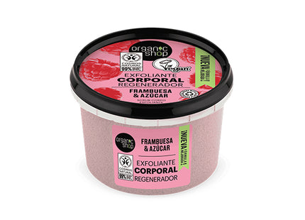 Organic Shop Exfoliante regenerador frambuesa