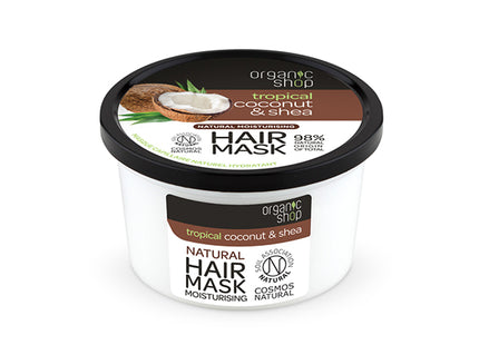 Organic Shop Mascarilla capilar coco y karité 250ml