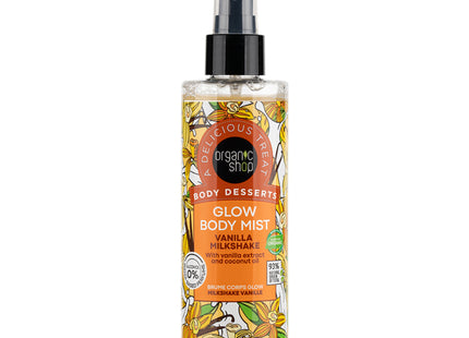 Organic Shop Bruma corporal glow vainilla 200 ml