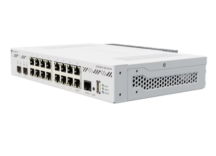 MikroTik Router 16 Gigabit y 2 SFP+, CCR2004-16G-2S+PC