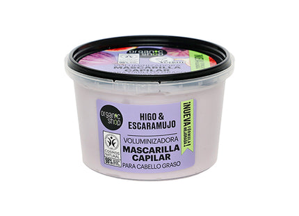 Organic Shop Mascarilla cabello graso higo 250ml