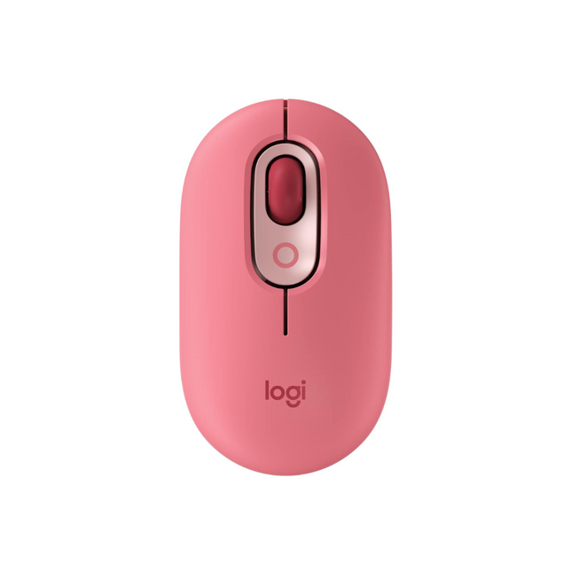 Mouse Logitech POP | Inalámbrico Bluetooth | Clicks Silenciosos