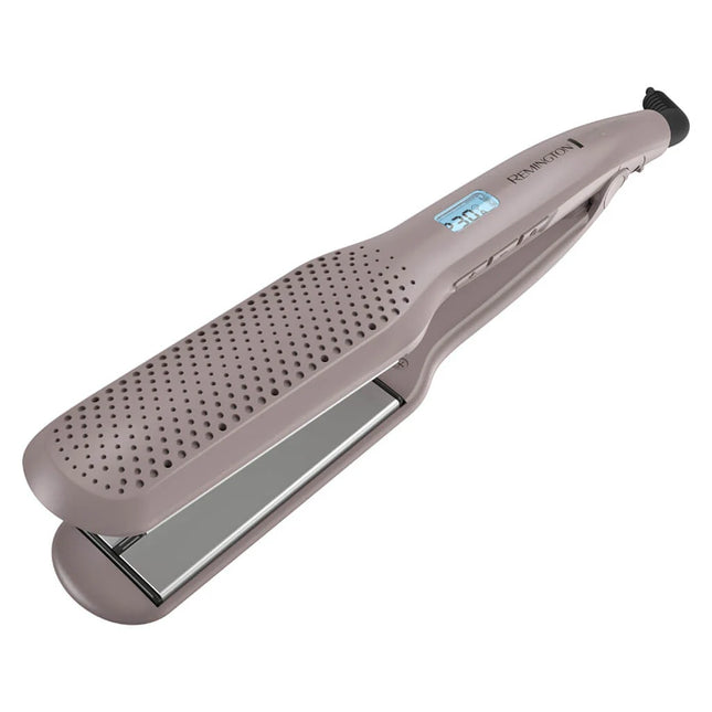 Plancha Alisadora Remington Wet2Straight S28A | Cabello Húmedo y Seco | Placas Extra Anchas | Cerámica Anti-Frizz | Sensor Inteligente