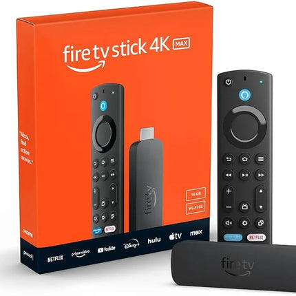 Amazon Fire TV Stick Max 4K | Streaming Device | Wi-Fi 6 | 4K