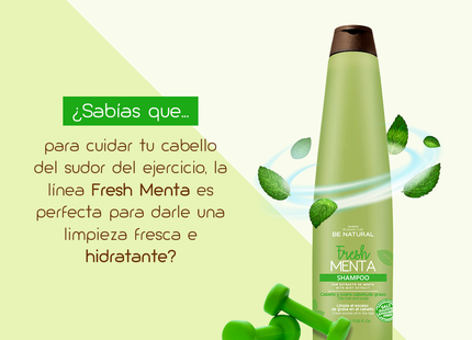 Acondicionador Refrescante Menta Light 350ml Placent Life | Para una sensación de frescura y limpieza prolongada