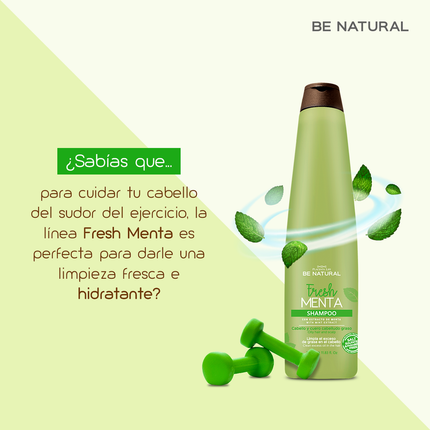Acondicionador Refrescante Menta Light 350ml Placent Life | Para una sensación de frescura y limpieza prolongada