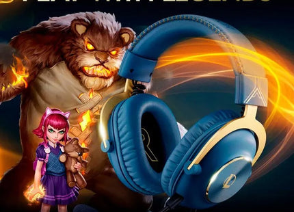Headset Logitech G Pro X Gaming | League of Legends Edition | Sonido 7.1