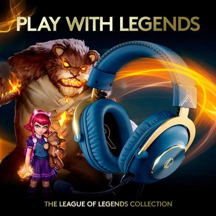Headset Logitech G Pro X Gaming | League of Legends Edition | Sonido 7.1