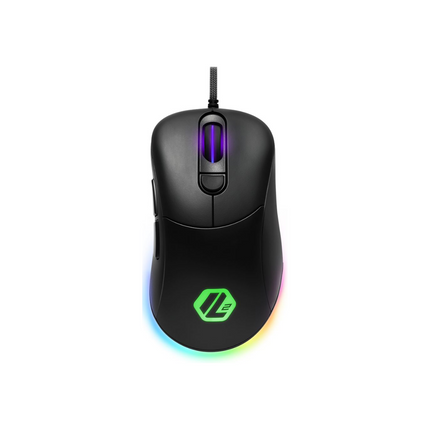 Mouse Gaming RGB Sharkoon Light2 100 | Alámbrico | 6 Botones | 3200 DPI | Negro