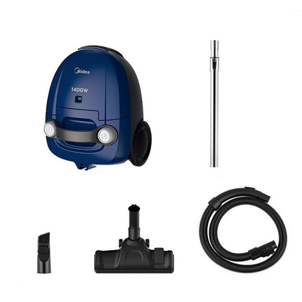Aspiradora Midea Canister MC11SA2B‑CA | 1400 W | Bolsa 1.5 L | Negro