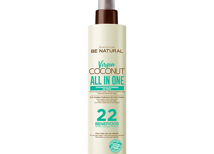 Tratamiento Virgin Coconut Placent Life Todo en Uno | 250ml | Para cabello maltratado y seco