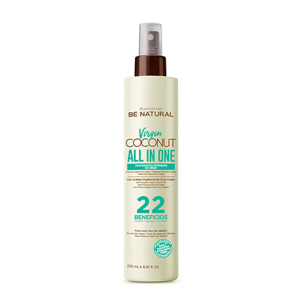 Tratamiento Virgin Coconut Placent Life Todo en Uno | 250ml | Para cabello maltratado y seco