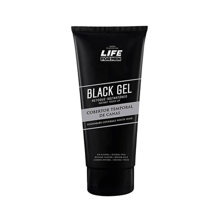 Gel Cobertura Canas Temporal Placent Life | 80ml | Color instantáneo para disimular raíces y canas al instante