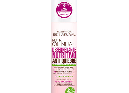 Desenredante Nutritivo Nutri Quinua 200 ml | Placenta Life | Revitaliza, desenreda y protege el cabello tratado